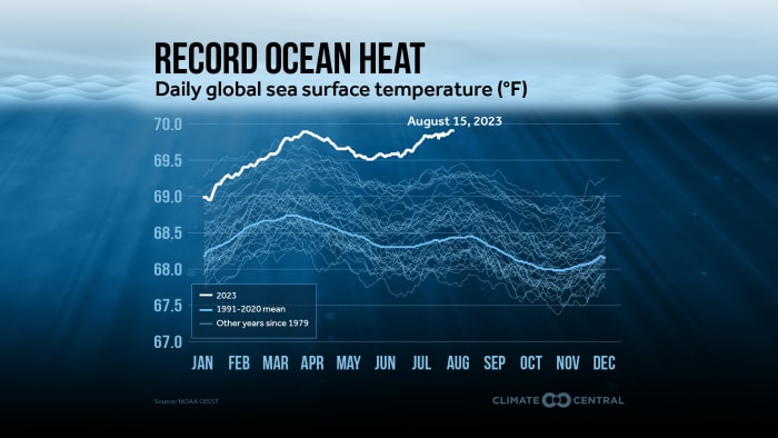 Forecasting Change: Record ocean heat and the impacts - Vimarsana News