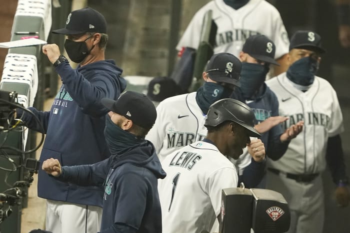 Mariners' Kyle Lewis just 2nd ever to homer in each of 1st 3 MLB