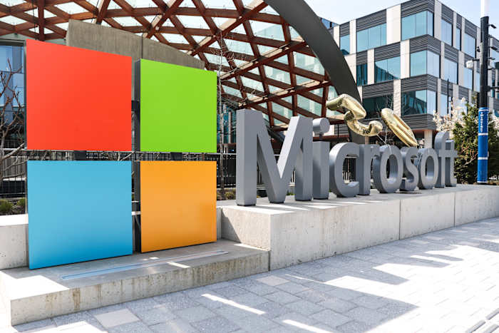 Microsoft says quarterly profits up 18% as it weathers tech sector turbulence with cloud growth