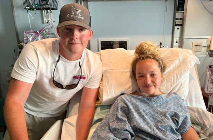 Florida man jumps in water to save sister's life during shark attack ...