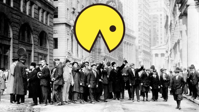 How would you describe Pac-Man to someone from 1900? How would you describe Pac-Man to someone from 1900?