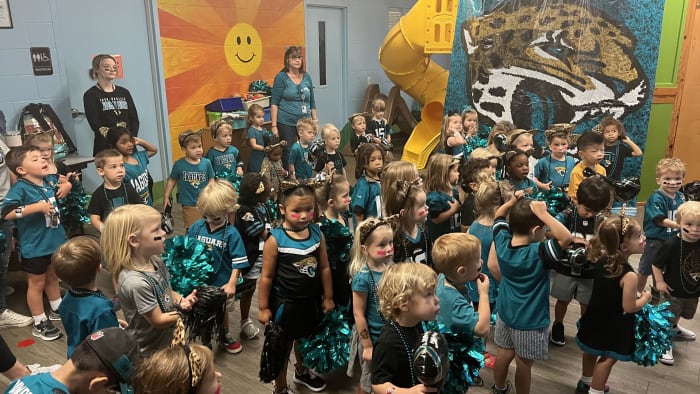 Littlest Jags fans learn how to roar with Jaguar Day at preschool - Vimarsana News