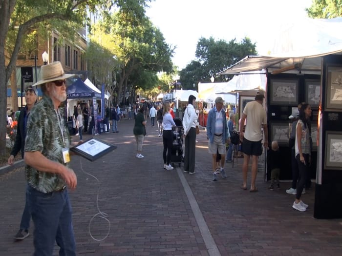 ‘It’s awesome:’ Winter Park Art Festival is back with 64th show