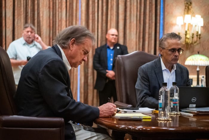 Texas A M University System regents name Mark Welsh interim president