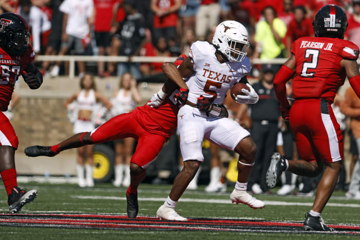 No. 7 Texas Longhorns will make Big 12 title game on their way out with win over Texas Tech