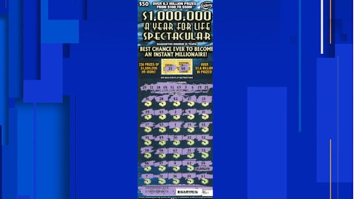 Duval County woman wins $1 million from scratch-off game