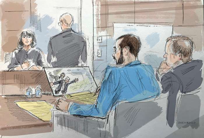 Image linked from the original feed: Terrorism trial opens in stabbing of author Salman Rushdie