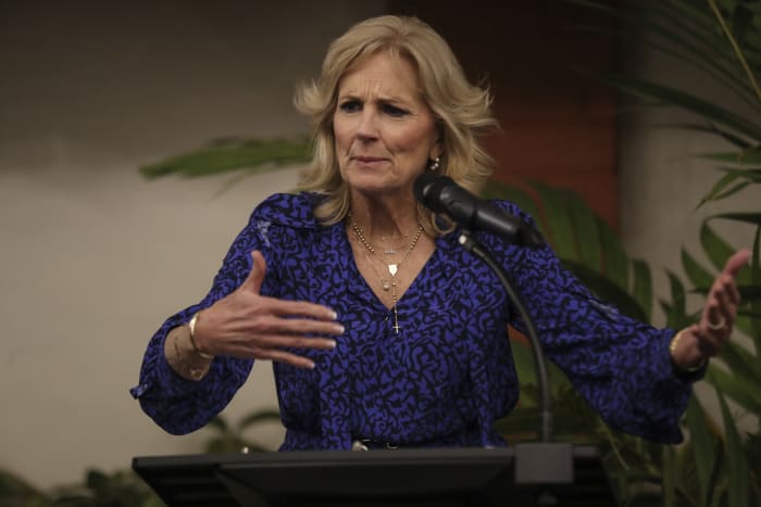 First Lady Jill Biden visiting college in Saginaw on Monday First Lady Jill Biden visiting college in Saginaw on Monday