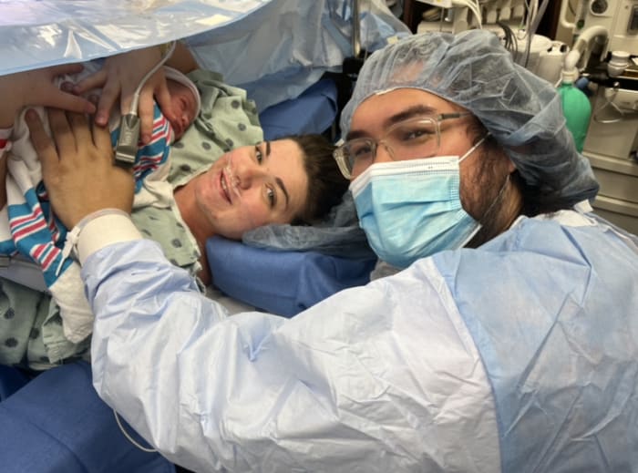 ‘Quite the story to tell:’ Florida mom gives birth during peak of Hurricane Nicole