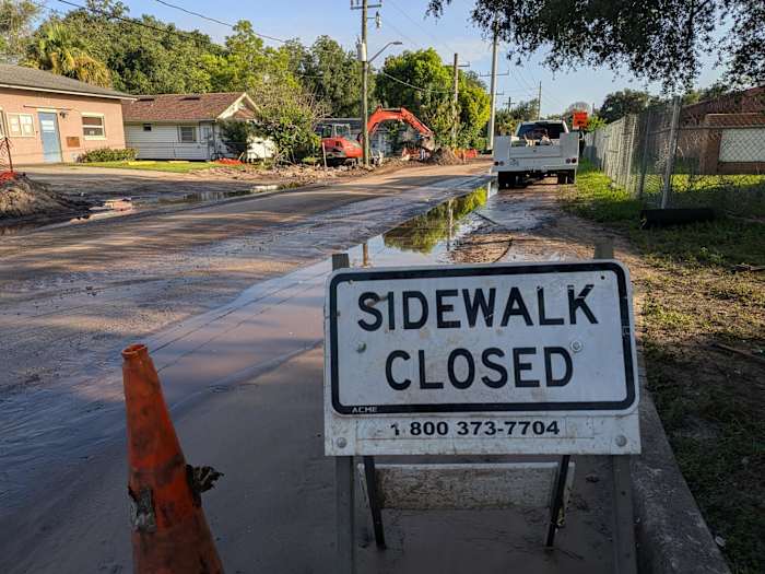 Midway nears halfway point in first phases of drainage improvement project