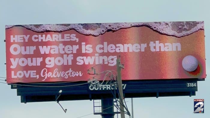 ‘Hey Charles️' City of Galveston claps back at Charles Barkley after he called their water dirty