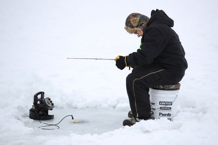 Frozen Snot is a Fashion Statement Ice Fishing Sticker - Fishing