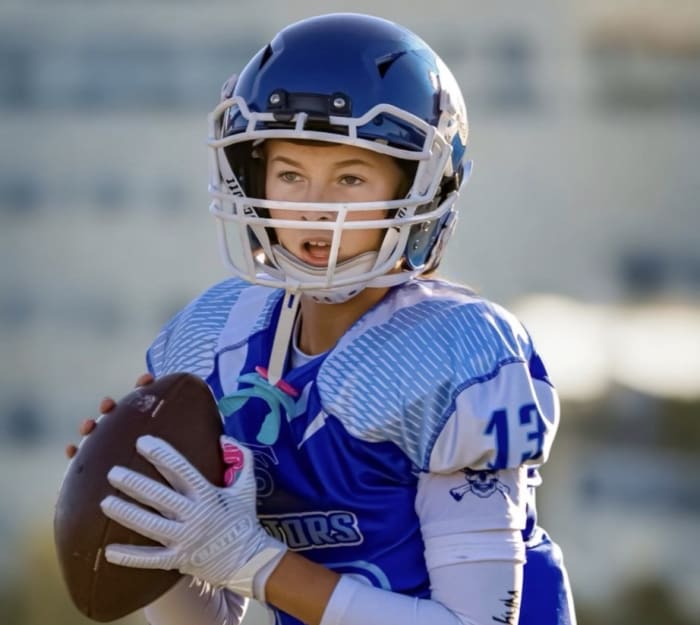 Fletcher Middle School athlete helps lead charge to make flag football