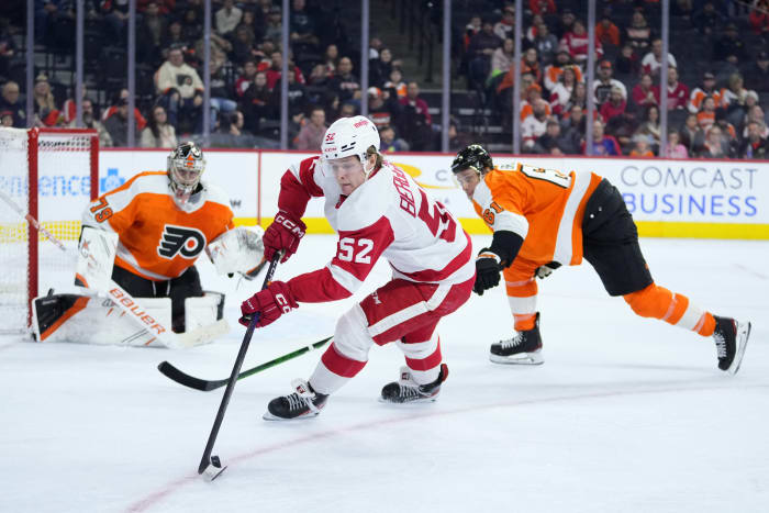 Red Wings downward trend continues in 3-0 loss to Flyers – The Oakland Press