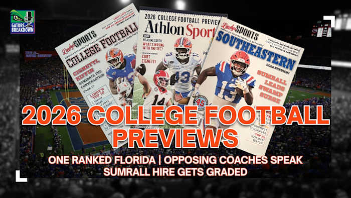 One 2026 CFB Preview Ranks Florida