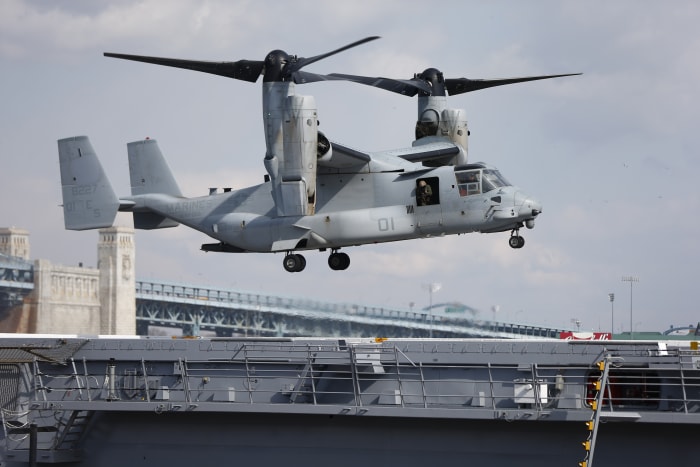 Congress launches an investigation into the Osprey program after the latest deadly crash