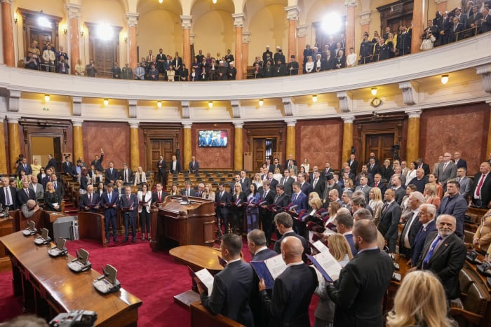 Lawmakers in Serbia elect new government with pro-Russia ministers sanctioned by US - Vimarsana News