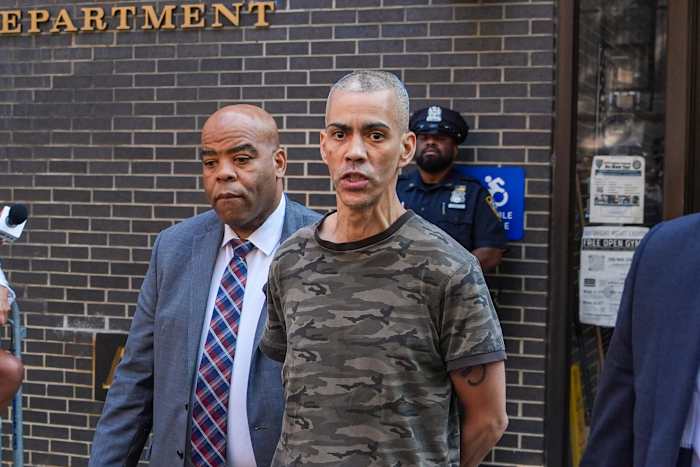 Image linked from the original feed: NYC stabbings suspect arrested on hate crime charge in 1 attack, but not a 2nd