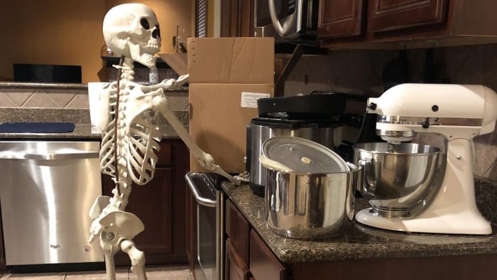 Stone Oak Skeleton House gets new address this Halloween season Stone Oak Skeleton House gets new address this Halloween season