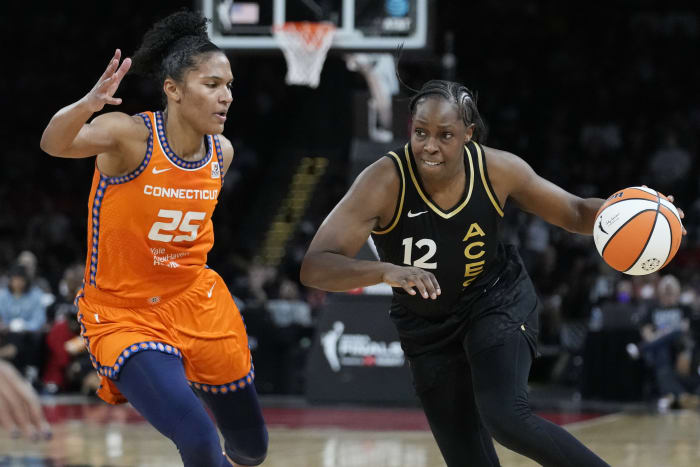 Aces rout Liberty 104-76, take 2-0 series lead in WNBA Finals