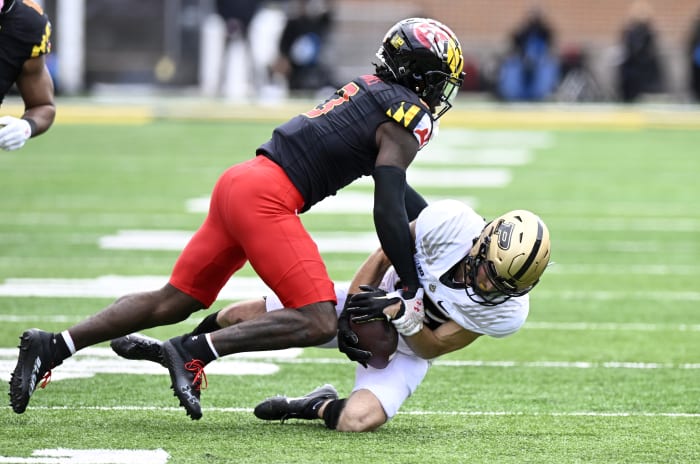 Source: Maryland corner Deonte Banks visited Texans, dozen other NFL teams