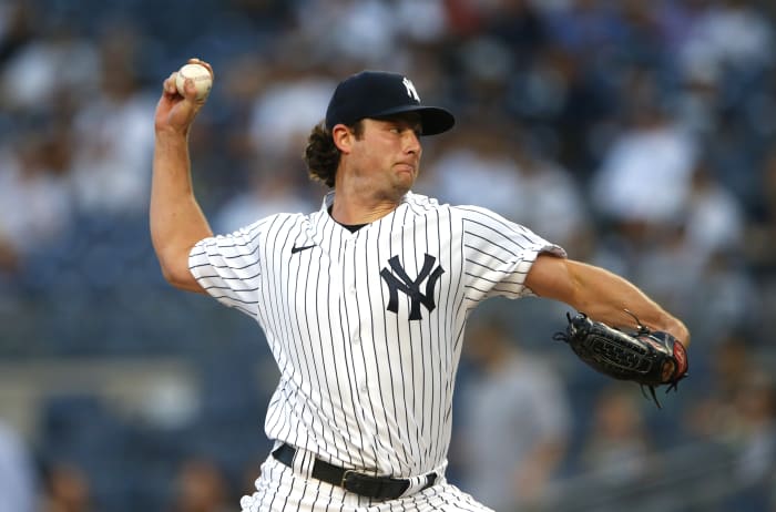 Returning Gerrit Cole shuts down Angels in Yankees' win