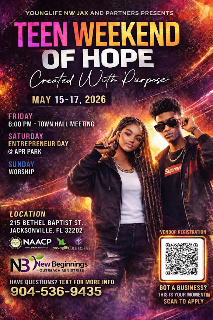 Local pastors launch ‘Teen Weekend of Hope’ in response to Jacksonville teen takeover concerns