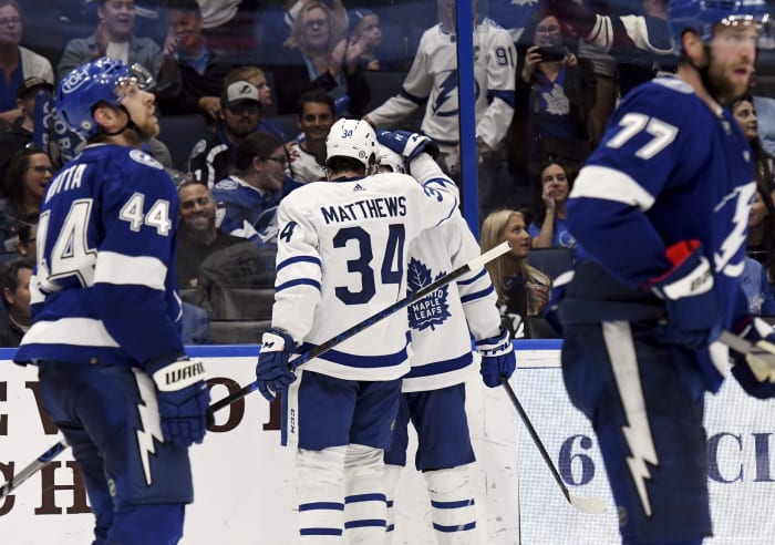 Maple Leafs sign star center Auston Matthews to four-year, $53 million  extension - NBC Sports