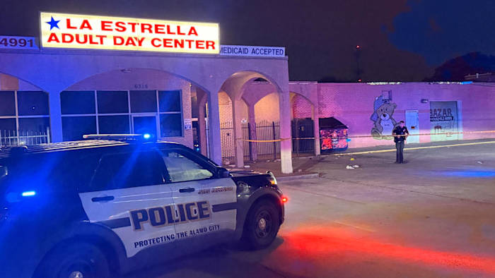 <a href="https://www.ksat.com/news/local/2026/06/15/sapd-man-shot-in-chest-on-south-side-suspect-at-large/" target="_blank">SAPD: Man shot in chest on South Side; suspect at large</a>