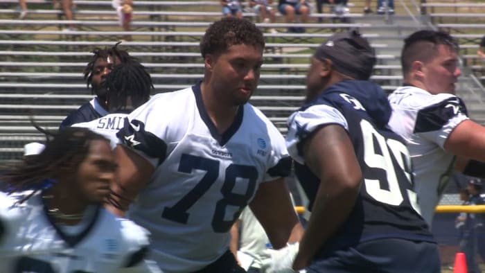 Dallas Cowboys offensive tackle, Steele HS grad calls touchdown a