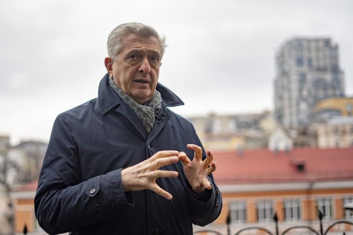 The UN refugee chief says that he's worried that the war in Ukraine is being forgotten