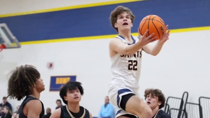 Trinity Prep student athlete surprised with award of national recognition