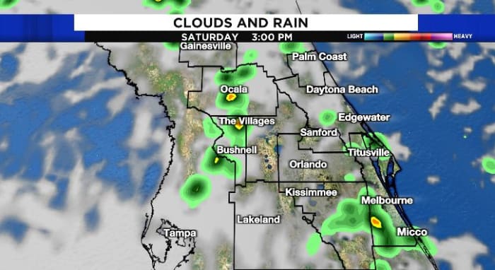 Dodging a few storms Saturday, turning cooler and Gray Easter Sunday