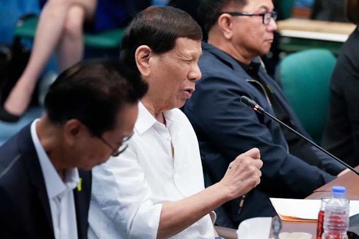 Duterte Testifies on Controversial Drug War