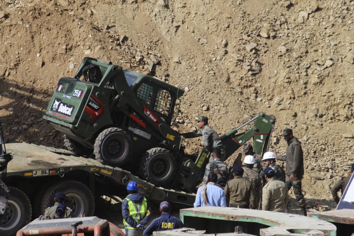 Rescuers are 16 feet away from 41 Indian workers trapped for over 2 weeks in tunnel, official says