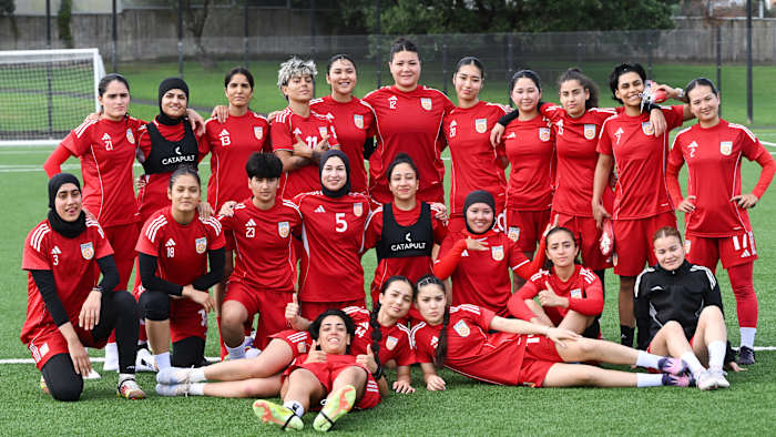 After escaping the Taliban and years in exile, the Afghan women's soccer team rises again