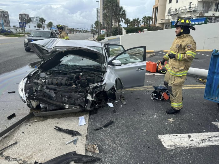 ‘Medical episode’ leads to crash into utility pole in Daytona Beach Shores
