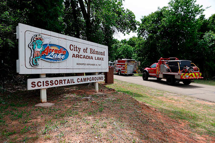 Fight led to shooting at Oklahoma park that left 23 wounded, police say