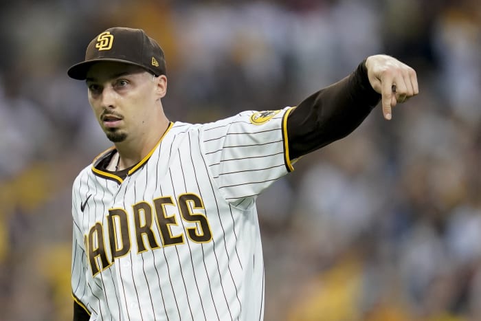 Snell strikes out 13 in 7 innings, Padres blank Dbacks 2-0