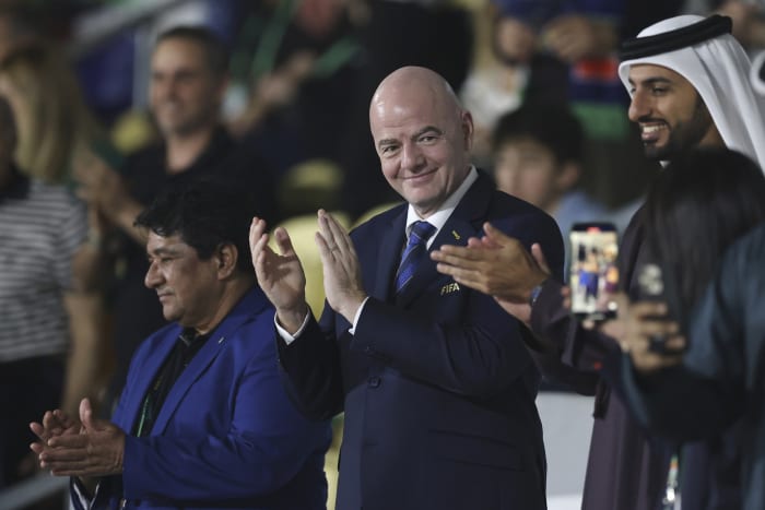 FIFA gives president Infantino 33% raise in pay deal worth $4.6 million in Women's World Cup year