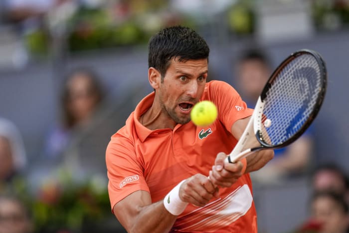 Djokovic juega su mejor tenis antes del Abierto de Francia