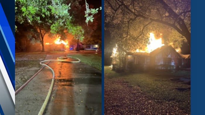 No injuries reported after Magnolia home garage bursts into flames
