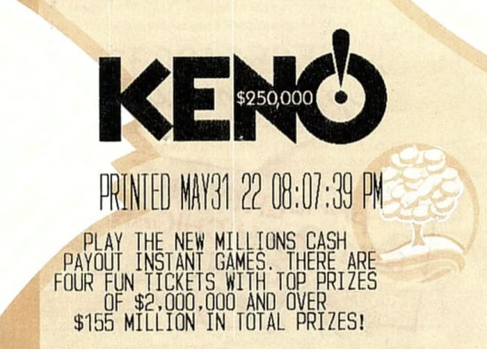 Michigan Lottery: Macomb County man wins $250K Keno prize