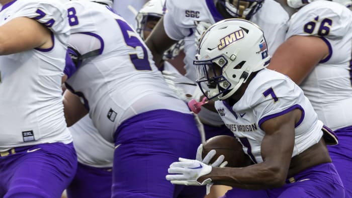 Appalachian State ends unbeaten run by No. 18 James Madison 26-23 in  overtime