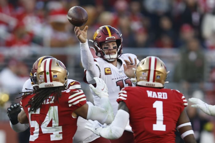 49ers hang on over Cowboys 23-17 in chaotic wild-card finish –