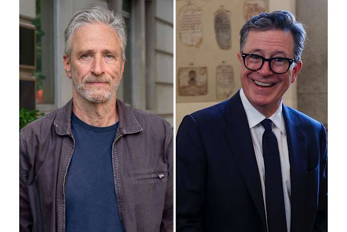 Colbert, Stewart Criticize Paramount $16M Trump Settlement, Risk Late-Night Futures
