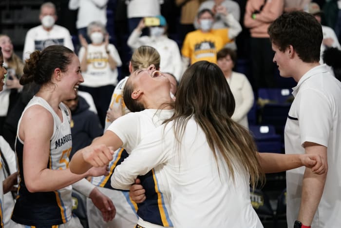 Marquette stuns No. 3 Texas women's basketball, 68-61