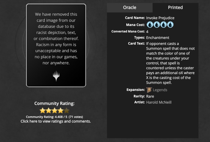 prejudice mtg card Invoke Pride and Prejudice inspired custom