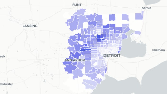 Map: Here’s the average home value in each Metro Detroit city