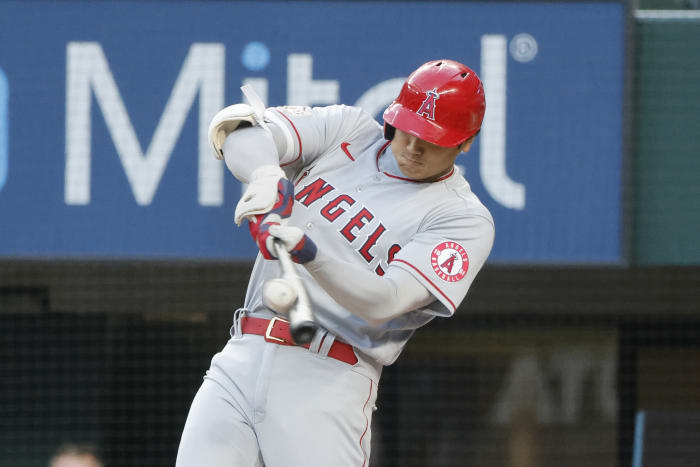 Ohtani, backed by Ward's slam, leads Angels past Tigers 7-5